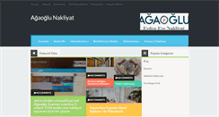 Desktop Screenshot of agaogluexpress.com